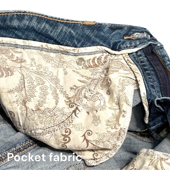 Ruff Hewn Bootcut Midwash Blue Jeans - Picture 12 of 16